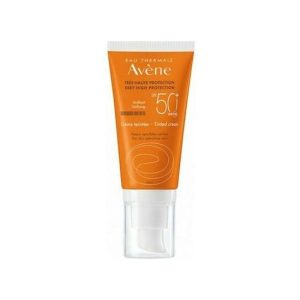 Avene Eau Thermale Αντηλιακή Κρέμα Προσώπου για Ξηρό & Ευαίσθητο Δέρμα Με Χρώμα SPF 50+ 50ml