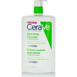 CERAVE Hydrating Cleanser Κρέμα Καθαρισμού Προσώπου & Σώματος - 1lt