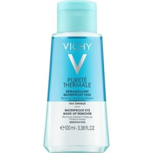 VichyPurete Thermale Waterproof Eye Make Up Remover Ντεμακιγιάζ Ματιών για Αδιάβροχο Μακιγιάζ 100ml
