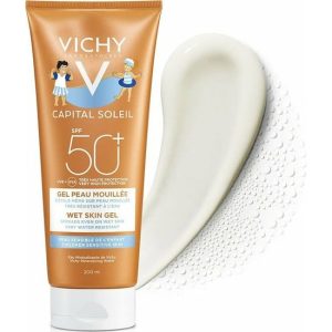 Vichy Capital Soleil Wet Skin Gel kids SPF50+ Παιδική Αντηλιακή Κρέμα Για Πρόσωπο - Σώμα 200ml