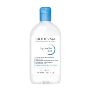 Bioderma Hydrabio H2O Moisturising Micellar Water Makeup Remover 500ml.Μικυλλιακό Νερό Καθαρισμού & Ντεμακιγιάζ Προσώπου - Ματιών, Κατάλληλο για Αφυδατωμένη Ευαίσθητη Επιδερμίδα