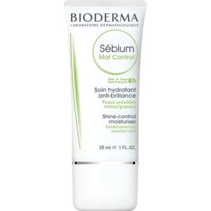 Bioderma Sebium Mat Control 30ml.Ενυδατική Φροντίδα με Ματ Αποτέλεσμα Μακράς Διαρκείας για Λιπαρές Επιδερμίδες