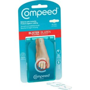 COMPEED BLISTER ON TOES 8 ΕΠΙΘΕΜΑΤΑ ΓΙΑ ΦΟΥΣΚΑΛΕΣ ΔΑΧΤ ΠΟΔ