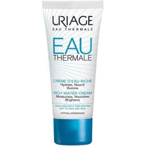 Uriage Eau Thermale Riche Water Cream Ενυδατική Κρέμα Προσώπου Πλούσιας Υφής 40ml