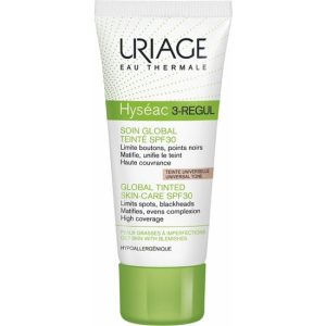 Uriage Hyseac 3-Regul Global Tinted SPF30 Ενυδατική Κρέμα Προσώπου με Χρώμα, για Μικτές Επιδερμίδες 40ml