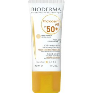 Bioderma Photoderm AR Tinted Natural Αδιάβροχη Αντηλιακή Κρέμα Προσώπου SPF50 με Χρώμα 30ml
