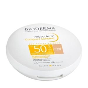 BIODERMA Photoderm Compact Mineral, Light SPF50+, Αντηλιακή Πούδρα με 100% Ορυκτά - 10gr