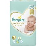 Pampers Premium Care Jumbo Pack Νo 3 (6-10kg) 60τμχ