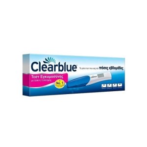 CLEARBLUE ΤΕΣΤ ΕΓΚ ΜΕ ΕΒΔΟΜΑΔΕΣ