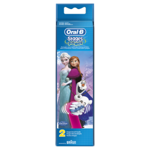 Oral-B Stages Power Frozen Ανταλλακτικά για Ηλεκτρικές Οδοντόβουρτσες 2τμχ
