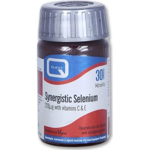 Quest SYNERGISTIC SELENIUM 200μg with vitamins C & E 30 TAB
