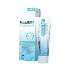 Bepanthene Hydrogel Wound Healing Gel 50g Γέλη Επούλωσης Πληγών για Άμεση Ανακούφιση από τον Πόνο & για Αποφυγή Μολύνσεων
