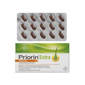 Priorin EXTRA Γερές Ρίζες, Γερά Μαλλιά, 60 κάψουλες