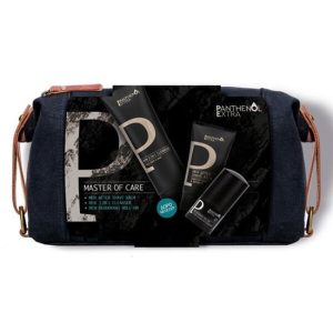 Panthenol Extra Promo Men – After Shave Balm 75ml, 3in1 Cleanser 200ml, Deodorant Roll-On 50ml & Δώρο Νεσεσέρ