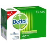 DETTOL SOAP CLASSIC 100G 3+1