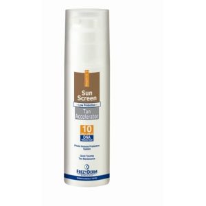 FREZYDERM Sun Screen Tan Accelerator SPF10  150ml