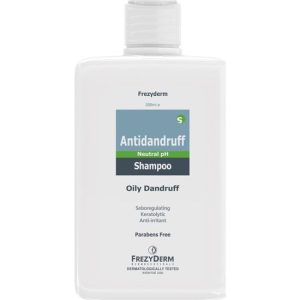 Frezyderm Antidandruff Shampoo, Σαμπουάν Κατά της Λιπαρής Πιτυρίδας 200ml