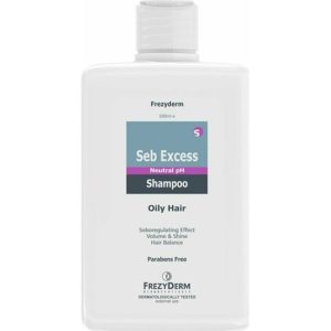 Frezyderm Seb Excess Shampoo, Σαμπουάν για Λιπαρά, Βαριά, Θαμπά μαλλιά 200ml