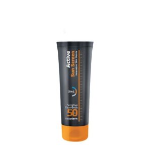FREZYDERM Active Sun Screen Face - Body Sensitive SPF50  150ml