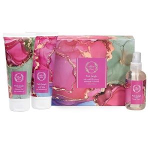 Fresh Line Promo Xmas '23 Pink Jungle Set Αφρόλουτρο 200ml, Γαλάκτωμα Σώματος 200ml & Αρωματικό Νερό Σώματος 150ml, 1σετ