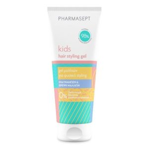 PHARMASEPT Kids Hair Styling Gel, Τζελ Μαλλιών με 98% Συστατικά Φυσικής Προέλευσης για Καθημερινή χρήση - 100ml