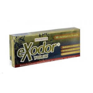 Intermed Exodor 30 Ταμπλέτες - Για Την Αντιμετώπιση Της Κακοσμίας Του Στόματος