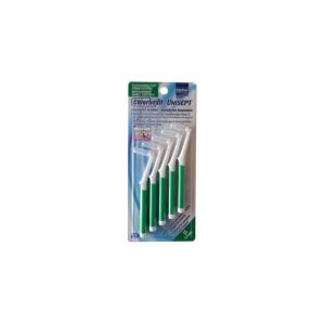 Intermed Interdental Brush Ss 0,8mm 5Τμχ - Μεσοδόντια Βουρτσάκια Καθαρισμού Πράσινα