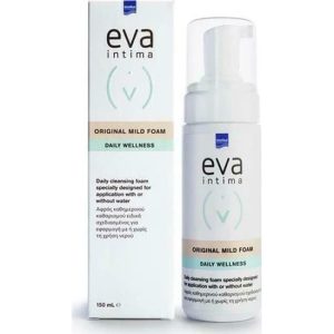 Intermed Eva Original Mild Foam Daily Wellness Αφρός Καθημερινού Καθαρισμού Για Την Ευαίσθητη Περιοχή 150ml