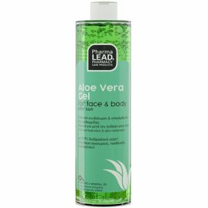 Pharmalead Aloe Vera Gel For Face & Body Εντατική Ενυδάτωση & Επανόρθωση της Επιδερμίδας με Αλόη, 300ml