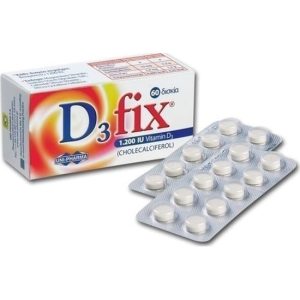 Uni-Pharma D3 Fix 1200iu 60 Ταμπλέτες