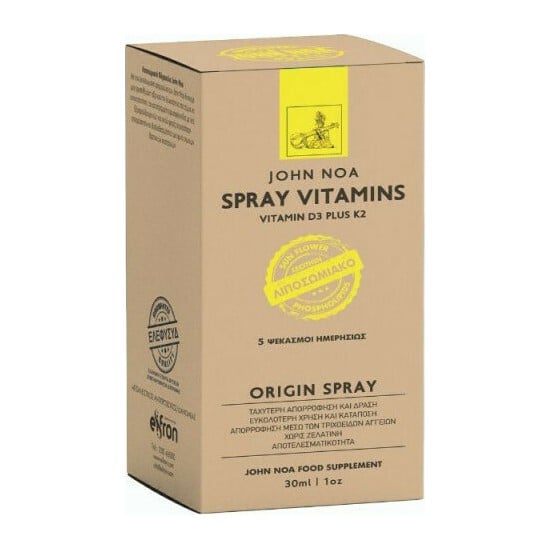 John Noa Origin Spray Vitamin D3 Plus K2 30ml