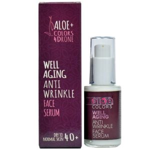 Aloe+ Colors 4DRONE Well Aging Anti Wrinkle Face Serum 40+ Αντιγηραντικός Ορός Για Ξηρές - Κανονικές Επιδερμίδες 30ml