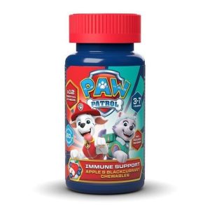 Nickelodeon Παιδική βιταμίνη Paw Patrol Immune Support 60 μασώμενα δισκία