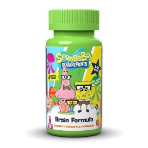 Nickelodeon Παιδική βιταμίνη SpongeBob Brain Formula 60 μασώμενα δισκία