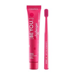 CURAPROX BE YOU Challenger Οδοντόκρεμα Τζιν Τόνικ & Λωτός 90ml + Οδοντόβουρτσα CS 5460 Ultra Soft 1τμχ