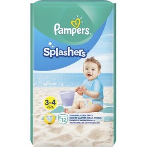Pampers Splashers Μέγεθος 3-4 [6-11kg] 12 Πάνες