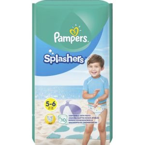Pampers Splashers Baby Shark Μέγεθος 5-6 [14+kg] 10 Πάνες