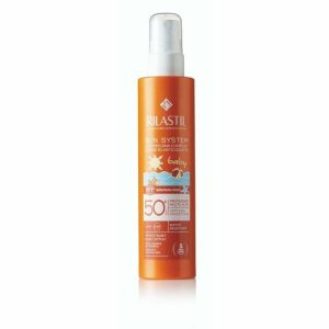 Rilastil Sun System Baby Vapo Spray Spf50+, 200ml Βρεφικό Αντηλιακό Γαλάκτωμα Σώματος Πολύ Υψηλής Προστασίας σε Spray, Κατάλληλο από 1 Έτους
