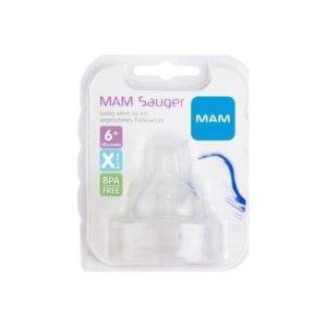 MAM Θηλή Σιλικόνης Πολύ Μεγάλης Ροής Μέγεθος X 2τμχ